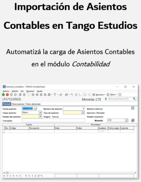 Asientos Tango